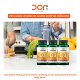  Sản phẩm hỗ trợ Vitamin D3 Swanson 250 viên 2000IU 