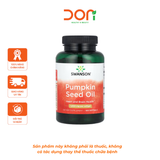  Viên Uống Swanson Pumpkin Seed Oil Bảo Vệ Tim Mạch Não Bộ Và Tuyến Tiền Liệt Khỏe Mạnh 
