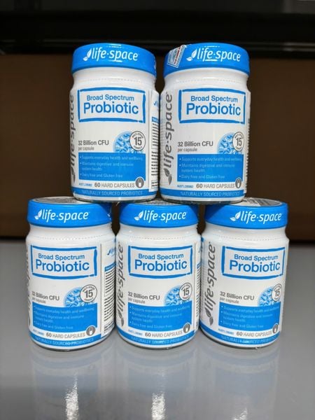 Broad Spectrum Probiotic - Lọ 60 viên - LIFE SPACE