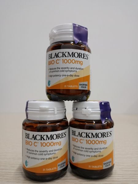 BioC 1000mg - Lọ 31 viên - BLACKMORES - Hỗ trợ tăng cường sức khỏe, chống oxy hóa
