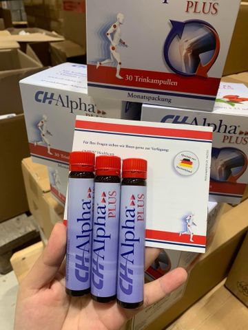 Collagen Nước Tuýp 2 5000mg - Hộp 30 lọ - CH ALPHA PLUS - Tái tạo sụn khớp