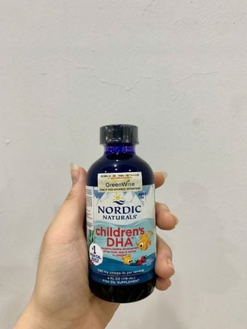 DHA Children - Lọ 119ml - NORDIC NATURALS - bổ sung DHA cho trẻ nhỏ