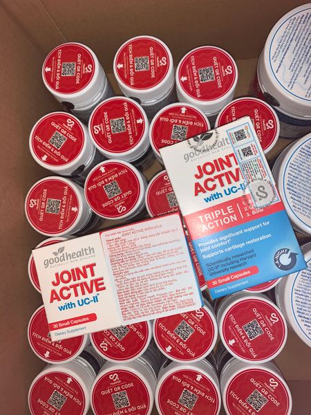 Joint Active + UC-II - Hộp 30 viên - GOODHEALTH - Hỗ trợ suy trì sụn khớp, hạn chế thoái hóa khớp