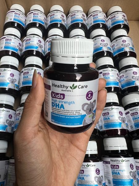 Kids High Strength DHA - Lọ 60 viện - HEALTHY CARE