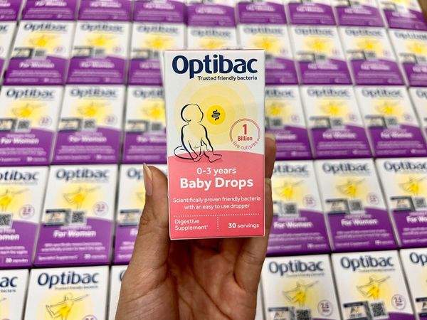 Baby Drops - Hộp 10ml - OPTIBAC - Men Vi Sinh Dạng Giọt (0-3 Tuổi)