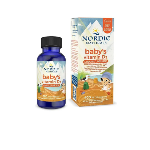 Baby’s Vitamin D3 - Hộp 22.5ml - NORDIC NATURALS - Bổ sung D3 dạng giọt trẻ 0+