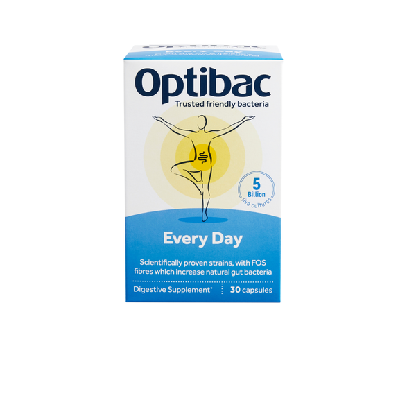 Everyday - Hộp 30 viên - OPTIBAC - Men vi sinh hỗ trợ tiêu hóa