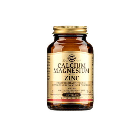 Calcium Magnesium plus Zinc - Lọ 100 viên - SOLGAR - Hỗ trợ cơ xương chắc khỏe