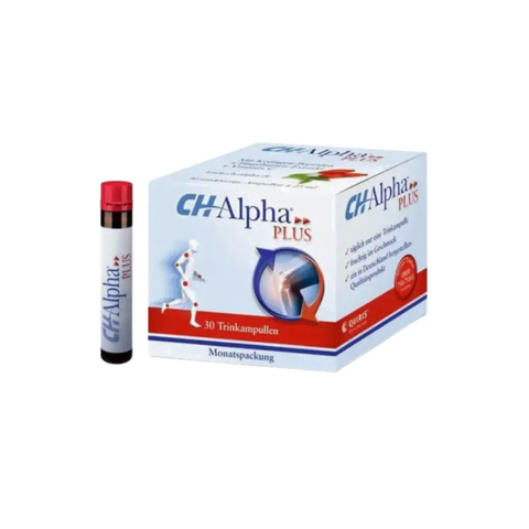 Collagen Nước Tuýp 2 5000mg - Hộp 30 lọ - CH ALPHA PLUS - Tái tạo sụn khớp