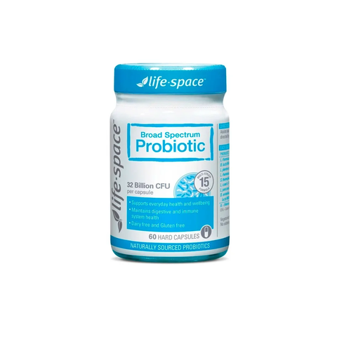 Broad Spectrum Probiotic - Lọ 60 viên - LIFE SPACE