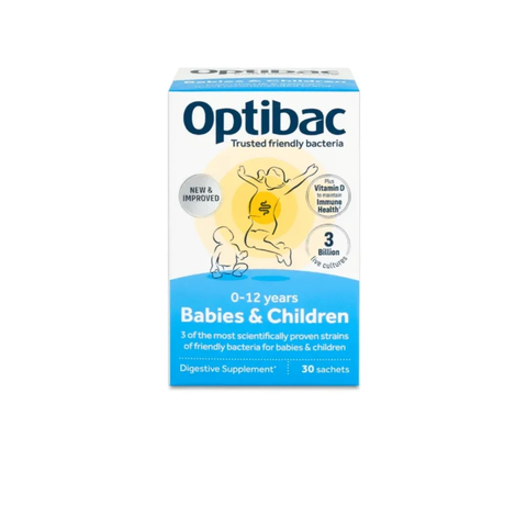 Babies & Children - Hộp 30 gói - OPTIBAC - Men Vi Sinh Trẻ Em (0-12 Tuổi)