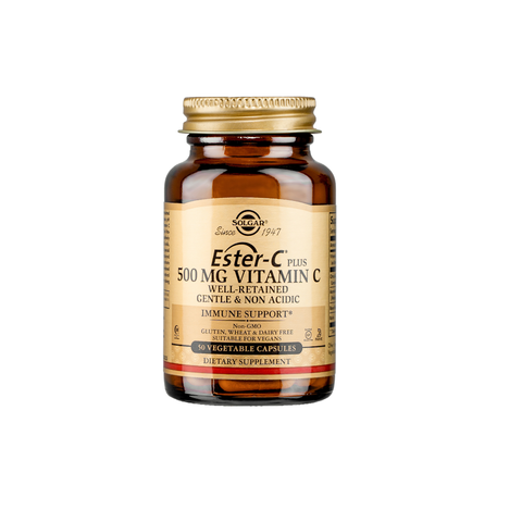 Ester-C 500mg Vitamin C - Lọ 50 viên - SOLGAR - Hỗ trợ tăng đề kháng