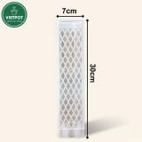  Trụ rêu bán nguyệt cao cấp VIETPOT, 30x7cm, hỗ trợ rễ phát triển, cho cây kiểng lá, kiểng lá leo 