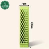  Trụ rêu bán nguyệt cao cấp VIETPOT, 30x7cm, hỗ trợ rễ phát triển, cho cây kiểng lá, kiểng lá leo 