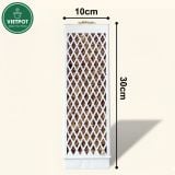  Trụ rêu bán nguyệt cao cấp VIETPOT, Size 30x10cm, hỗ trợ rễ phát triển, cây kiểng lá, kiểng lá leo. 