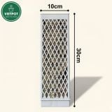  Trụ rêu bán nguyệt cao cấp VIETPOT, Size 30x10cm, hỗ trợ rễ phát triển, cây kiểng lá, kiểng lá leo. 