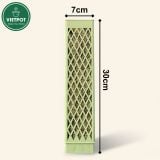  Trụ rêu bán nguyệt cao cấp VIETPOT, 30x7cm, hỗ trợ rễ phát triển, cho cây kiểng lá, kiểng lá leo 