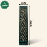  Trụ rêu bán nguyệt cao cấp VIETPOT, 30x7cm, hỗ trợ rễ phát triển, cho cây kiểng lá, kiểng lá leo 
