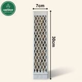  Trụ rêu bán nguyệt cao cấp VIETPOT, 30x7cm, hỗ trợ rễ phát triển, cho cây kiểng lá, kiểng lá leo 