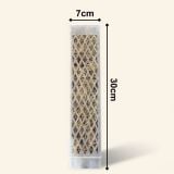  Trụ rêu bán nguyệt cao cấp VIETPOT, 30x7cm, hỗ trợ rễ phát triển, cho cây kiểng lá, kiểng lá leo 