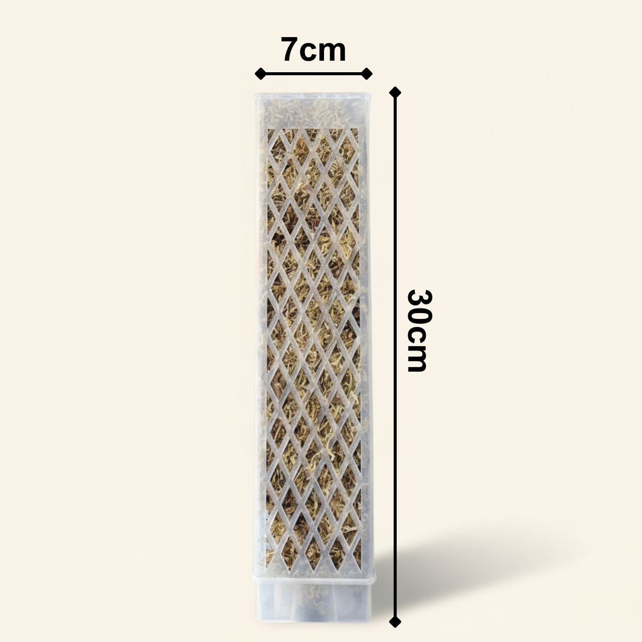  Trụ rêu bán nguyệt cao cấp VIETPOT, 30x7cm, hỗ trợ rễ phát triển, cho cây kiểng lá, kiểng lá leo 