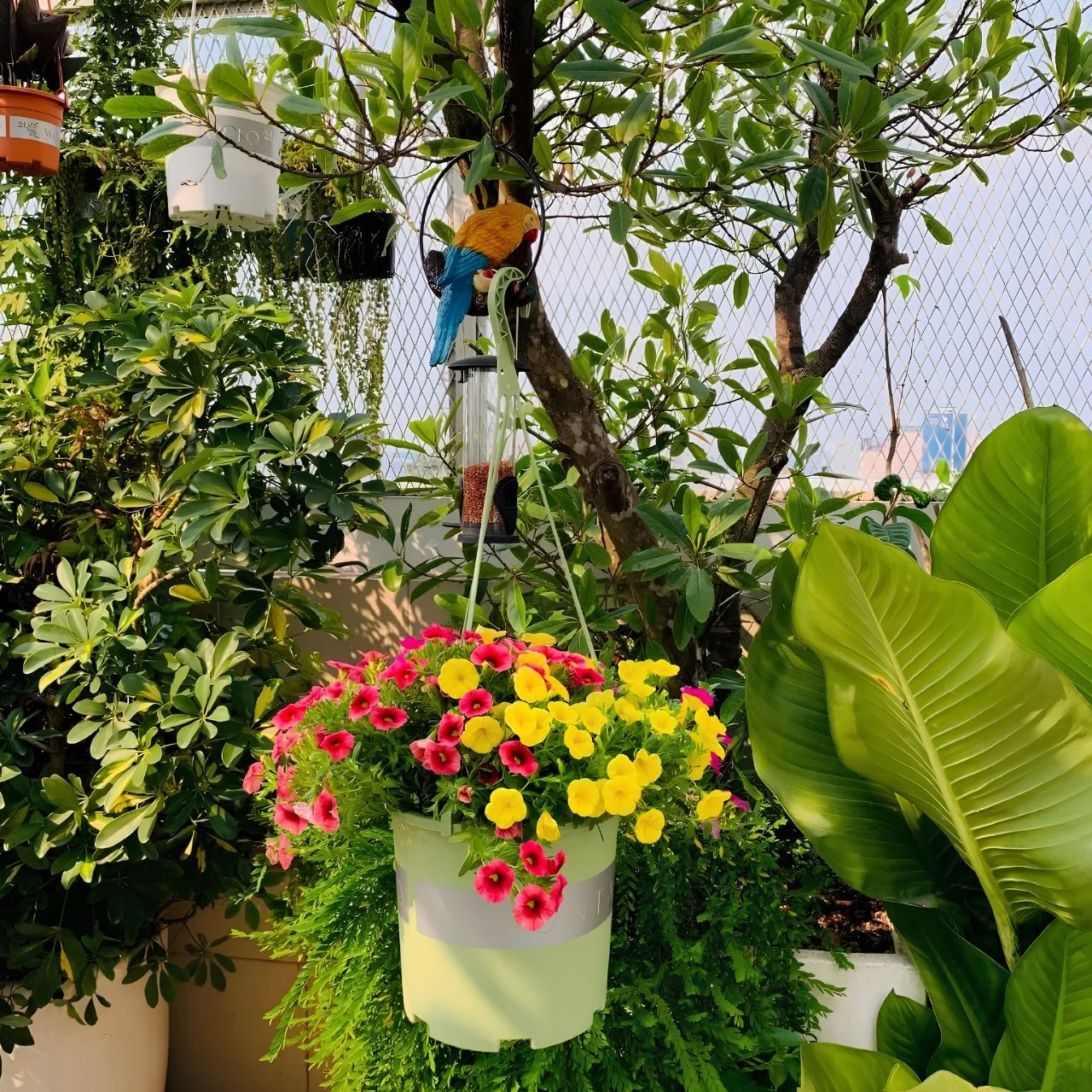  Chậu Nhựa Trồng Cây VIETPOT, xanh Mint MONTARIO, kiểng lá, hoa hồng, để bàn,ban công,sân vườn 