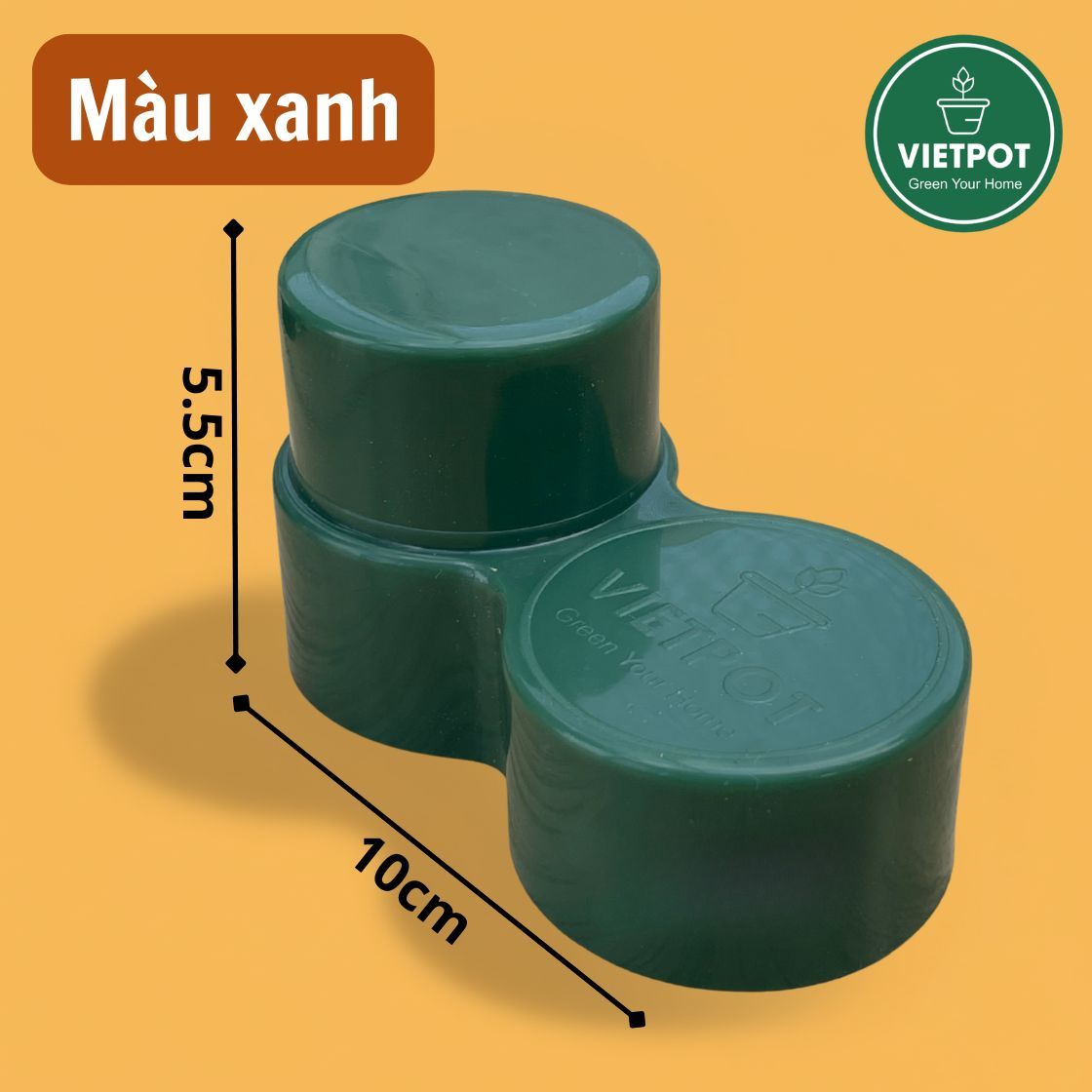  Khớp nối lệch tâm trụ leo kiểng lá VIETPOT, giúp tối ưu hóa không gian, hỗ trợ rễ cây phát triển. 