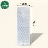  Trụ rêu bán nguyệt cao cấp VIETPOT, Size 30x10cm, hỗ trợ rễ phát triển, cây kiểng lá, kiểng lá leo. 