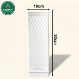  Trụ rêu bán nguyệt cao cấp VIETPOT, Size 30x10cm, hỗ trợ rễ phát triển, cây kiểng lá, kiểng lá leo. 