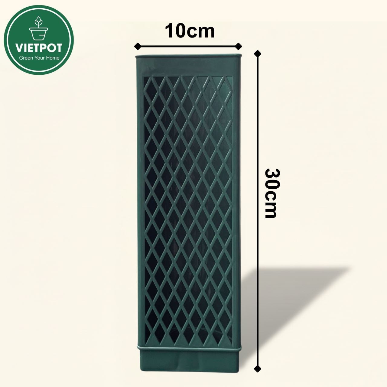  Trụ rêu bán nguyệt cao cấp VIETPOT, Size 30x10cm, hỗ trợ rễ phát triển, cây kiểng lá, kiểng lá leo. 