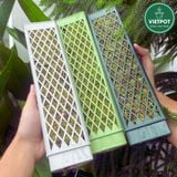  Trụ rêu bán nguyệt cao cấp VIETPOT, 30x7cm, hỗ trợ rễ phát triển, cho cây kiểng lá, kiểng lá leo 