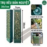 Trụ rêu bán nguyệt cao cấp VIETPOT, 30x7cm, hỗ trợ rễ phát triển, cho cây kiểng lá, kiểng lá leo 