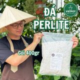  Đá Perlite VIETPOT, bao 5 lít, 400gr, size 3-6mm, hợp chất tự nhiên, trồng rau, thủy canh. 