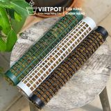  Trụ nhựa đã nhét rêu rừng VIETPOT, 29cm, vừa khớp gắn trụ chậu nhựa VIETPOT, trụ có thể gắn nối dài. 