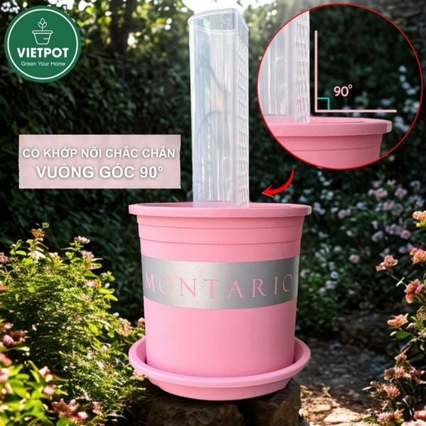  Trụ rêu bán nguyệt cao cấp VIETPOT, Size 30x10cm, hỗ trợ rễ phát triển, cây kiểng lá, kiểng lá leo. 