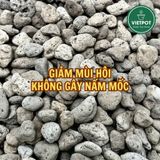  Đá Pumice VIETPOT, bao 800gr, size 1-2cm, giá thể trồng cây cung cấp khoáng chất cho hoa, xương rồng 