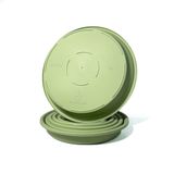  Đĩa nhựa mỏng nhẹ lót chậu cây VIETPOT, xanh mint, cây cảnh, trang trí nhà vườn, ban công 