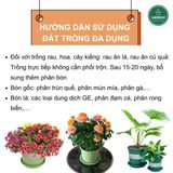  Đất sạch đa dụng VIETPOT, thích hợp trồng rau hoa, củ, quả, cây kiểng, giàu dinh dưỡng, giữ ẩm tốt. 