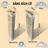  Trụ rêu bán nguyệt cao cấp VIETPOT, Size 30x10cm, hỗ trợ rễ phát triển, cây kiểng lá, kiểng lá leo. 