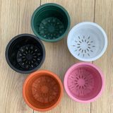  Chậu nhựa trồng cây VIETPOT, size nhỏ 13x11cm, MONTARIO, trồng kiểng lá hoa, để bàn, sân vườn 