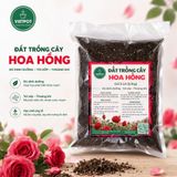  Đất trồng hoa hồng VIETPOT, NAMIX, bao 5 lít, tơi xốp, giữ ẩm tốt, hỗ trợ cây khoẻ ra hoa đẹp. 