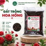  Đất trồng hoa hồng VIETPOT, NAMIX, bao 5 lít, tơi xốp, giữ ẩm tốt, hỗ trợ cây khoẻ ra hoa đẹp. 