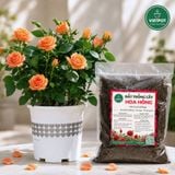  Đất trồng hoa hồng VIETPOT, NAMIX, bao 5 lít, tơi xốp, giữ ẩm tốt, hỗ trợ cây khoẻ ra hoa đẹp. 