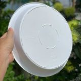  Đĩa nhựa mỏng nhẹ lót chậu cây VIETPOT, màu trắng, cây cảnh, trang trí nhà vườn, ban công 