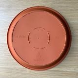  Đĩa nhựa mỏng nhẹ lót chậu cây VIETPOT, màu cam, cây cảnh, trang trí nhà vườn, ban công 