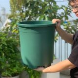  Chậu Nhựa Trồng Cây VIETPOT, size lớn 34x36cm, 6,6gallon, trơn, trang trí bàn, sân vườn, ban công. 