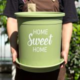  Chậu nhựa trồng cây VIETPOT, size lớn 34x36cm, 6.6gal, Sweet home, trồng hoa kiểng để sân vườn nhà. 