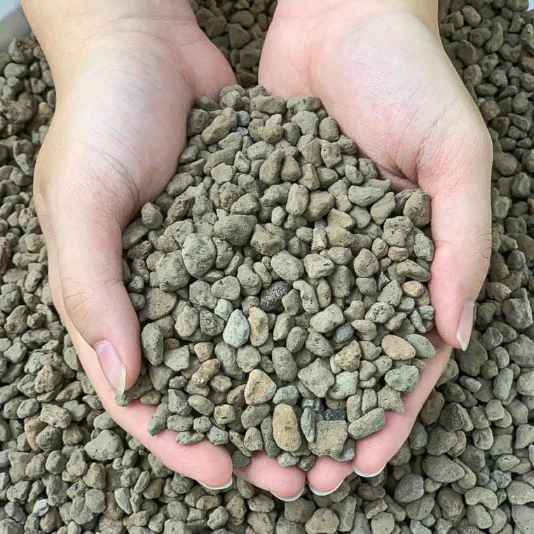  Đá Pumice VIETPOT, bao 800gr, size nhỏ, giá thể trồng cây cung cấp khoáng chất cho hoa, xương rồng 