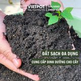  Đất sạch đa dụng VIETPOT, thích hợp trồng rau hoa, củ, quả, cây kiểng, giàu dinh dưỡng, giữ ẩm tốt. 