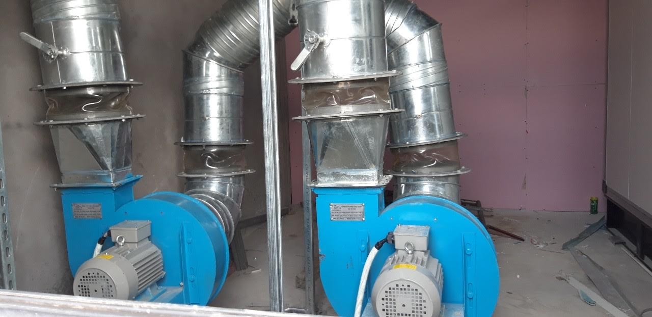 Quạt hút mùi bếp nhà hàng 2200W